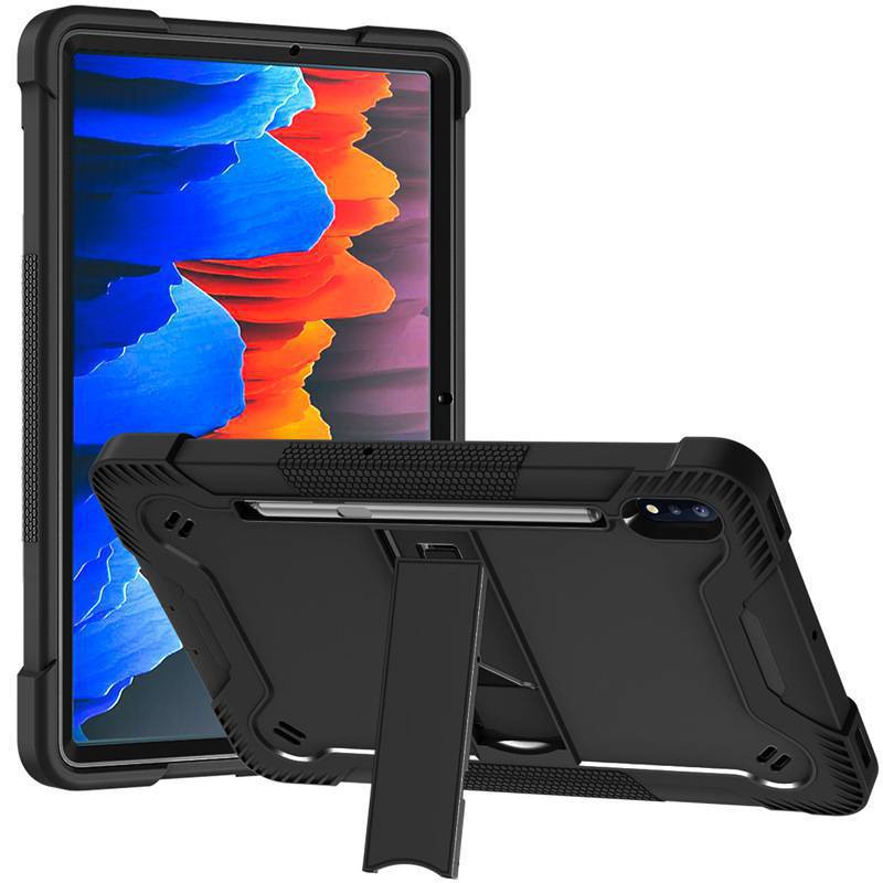 Load image into Gallery viewer, Samsung Galaxy Tab S7 Plus/S8 Plus/S7 FE/S9 Plus/S9 FE Plus - Heavy Duty Defender Armor Drop Proof Stand Case - Polar Tech Australia
