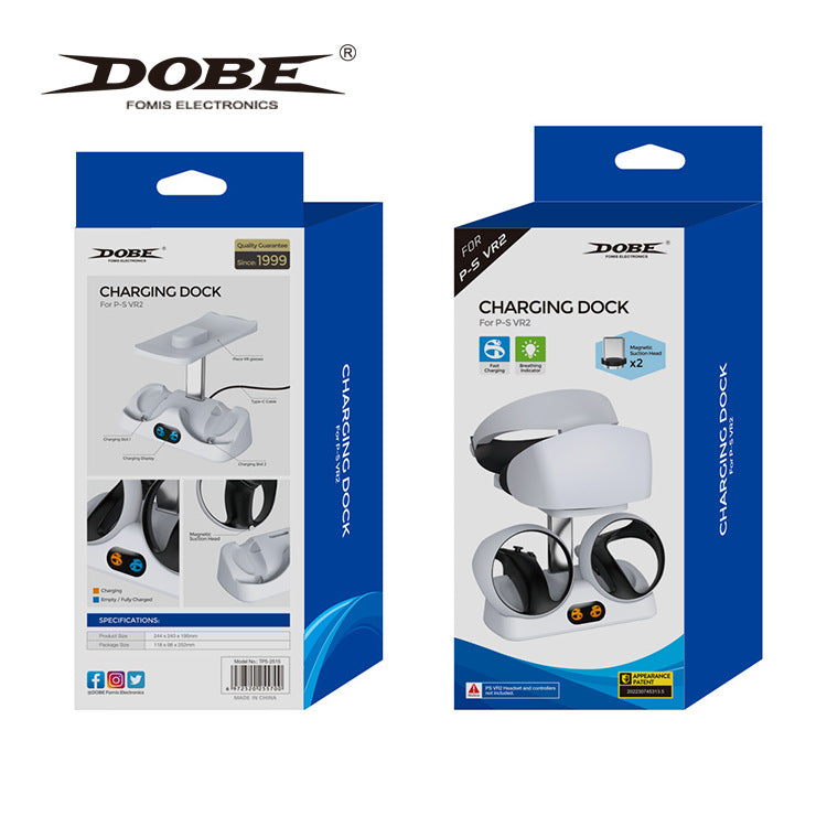 Cargue la imagen en el visor de la galería, PlayStation PS VR 2 - Dobe All in One Storage Headset Controller Storage Stand - Polar Tech Australia
