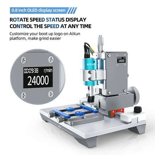 AiXun 2nd Gen Chip Grinding Machine for Touch IC, NAND, and CPU Polishing – Precision and Efficiency - Polar Tech Australia