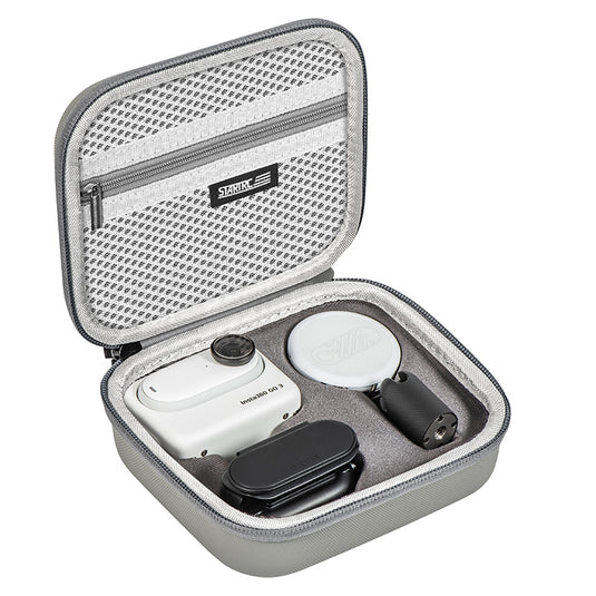 STARTRC PU Waterproof Storage Bag for Insta360 Go 3 (Grey) - Polar Tech Australia