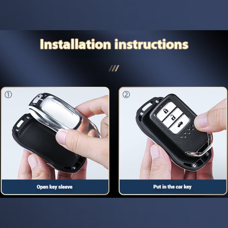 Load image into Gallery viewer, Mazda Stylish Metal Car Key Fob Case Cover For CX-5, CX-3, CX-30, CX-8, MX-5, Mazda3,6
