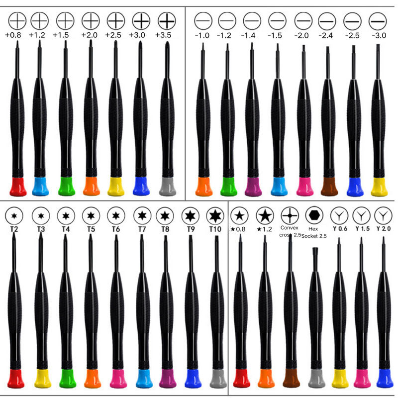 Chargez l&#39;image dans la visionneuse de la galerie, [EYTOOL] Mobile phone repair Precision Screwdriver with Magnetic Key screw Computer  Watch Glasses Screw Driver - Polar Tech Australia
