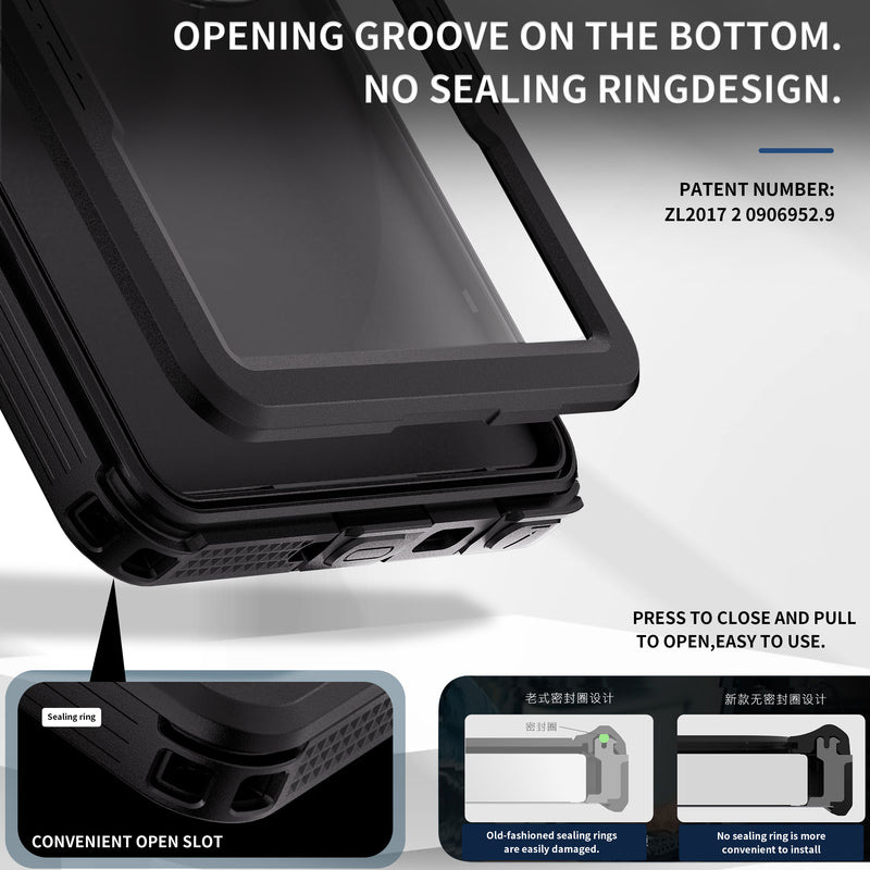 Load image into Gallery viewer, [Magsafe Compatible] [Mars Series] Samsung Galaxy S25/Plus/Ultra - Shellbox Full Covered Waterproof Heavy Duty Tough Armor Case - Polar Tech Australia
