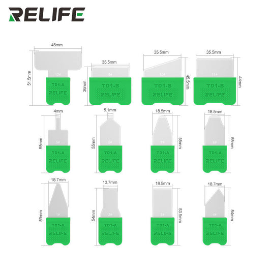 [12-Piece] [TD1 Pro] RELIFE Multi-Functional Disassembly Tool Set - Polar Tech Australia