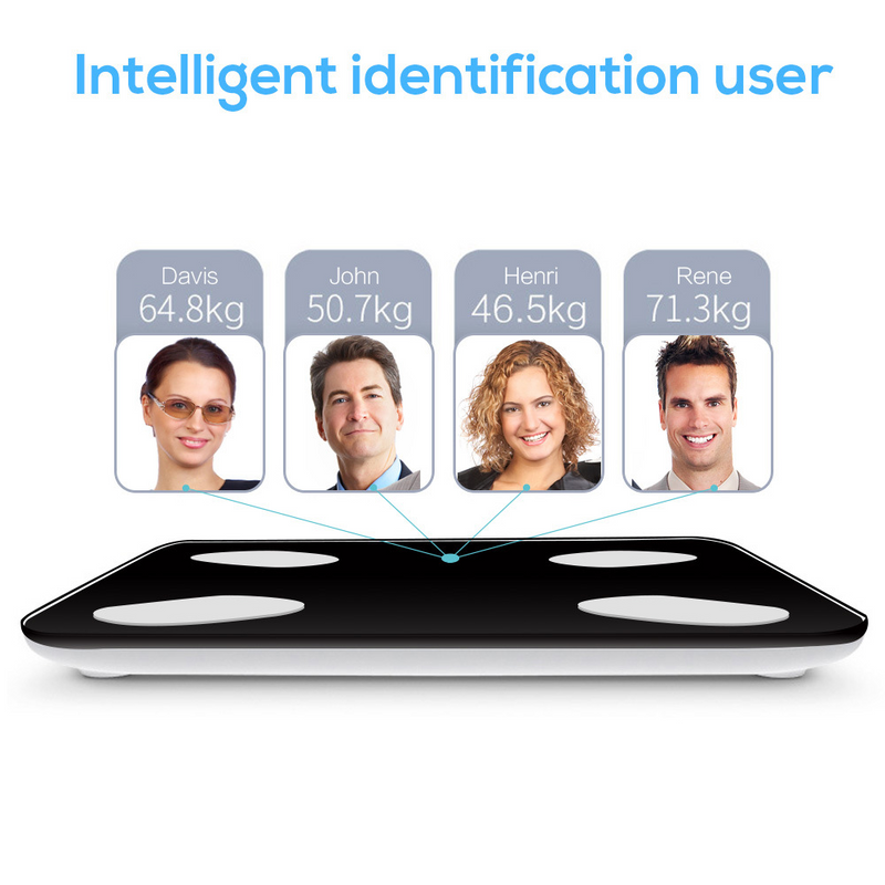 Chargez l&#39;image dans la visionneuse de la galerie, [TUYA Smart Home] Tuya Multiple Detection Functions Smart Life Wifi BMI Scale - Polar Tech Australia
