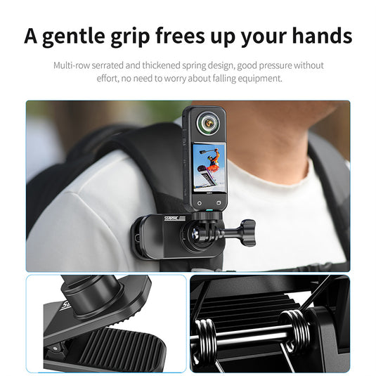 STARTRC Magnetic Universal Backpack Clip for Action Cameras - Polar Tech Australia