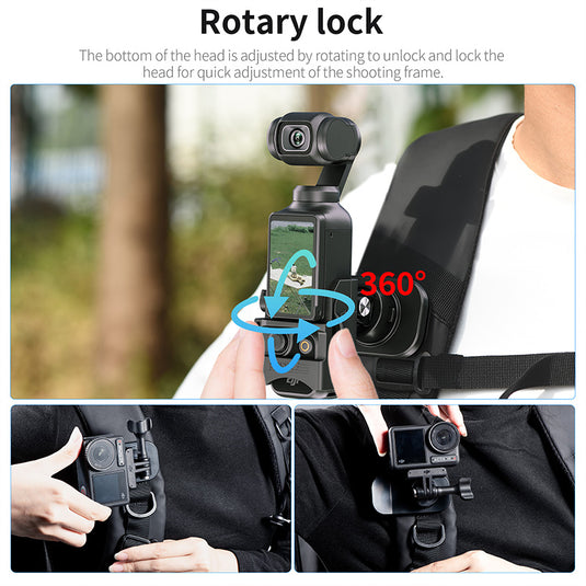 STARTRC Magnetic Universal Backpack Clip for Action Cameras - Polar Tech Australia