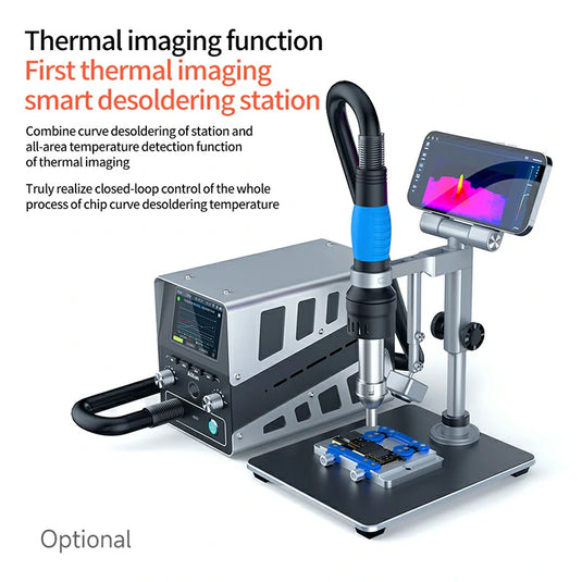 [H314] AiXun 1400W Smart Hot Air Rework Station – Intelligent SMD/BGA Repair - Polar Tech Australia