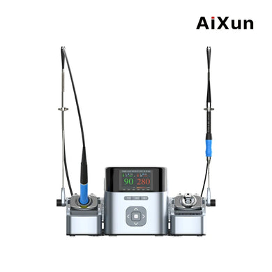 [AiXun T420D] Dual Channel Smart Soldering Station – 200W - Polar Tech Australia