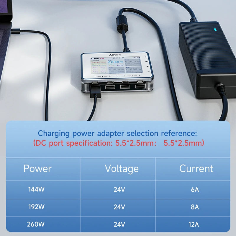 Cargue la imagen en el visor de la galería, [AiXun PF26] Intelligent Multi-Channel Fast Charger - Polar Tech Australia
