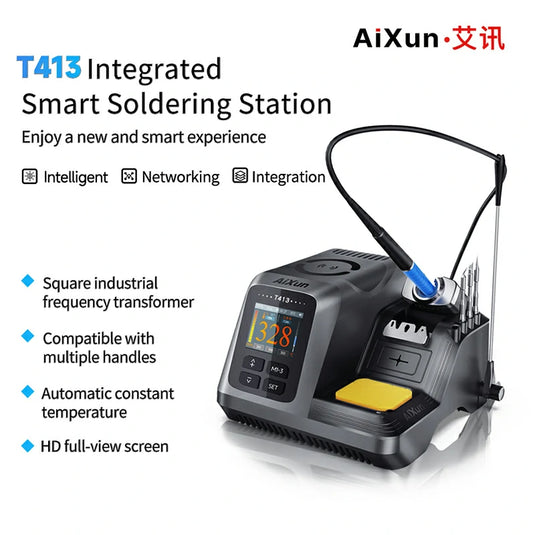 [AiXun T413] 200W Integrated Smart Soldering Station - Polar Tech Australia