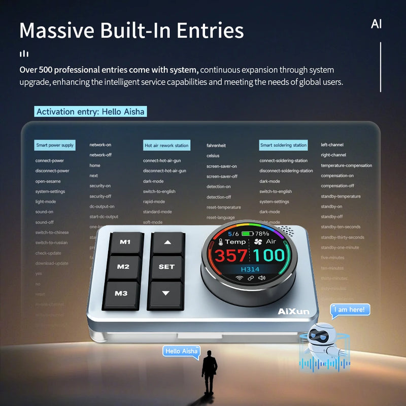 Load image into Gallery viewer, [AiXun BS08] Smart AI Voice Center Control - Polar Tech Australia
