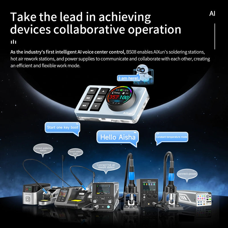Load image into Gallery viewer, [AiXun BS08] Smart AI Voice Center Control - Polar Tech Australia

