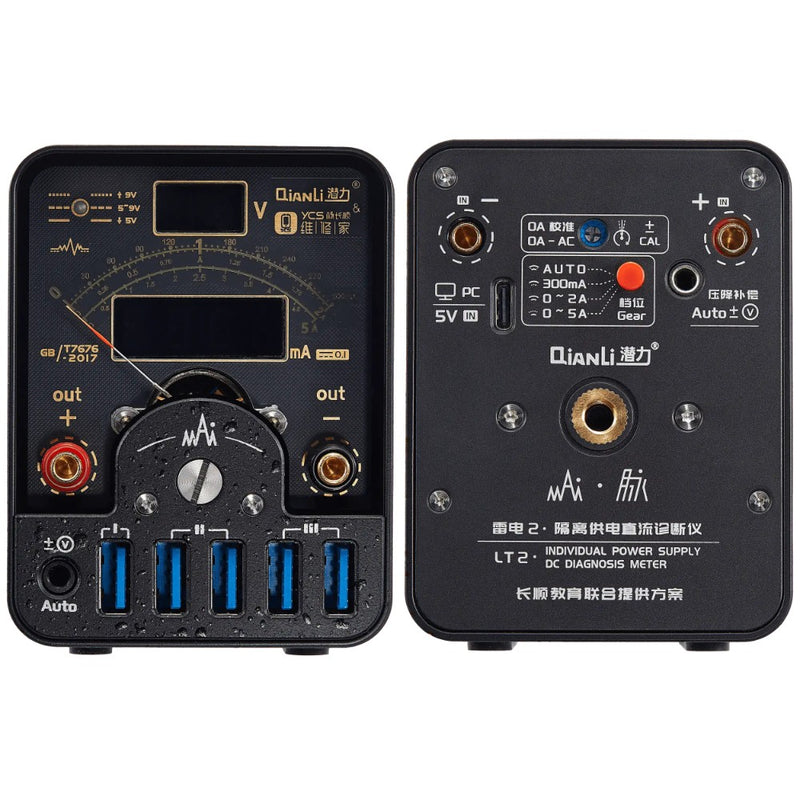 Cargue la imagen en el visor de la galería, Qianli LT2 Individual DC Power Supply Unit with Diagnosis Meter for iPhone 6 to 14 Series - Polar Tech Australia
