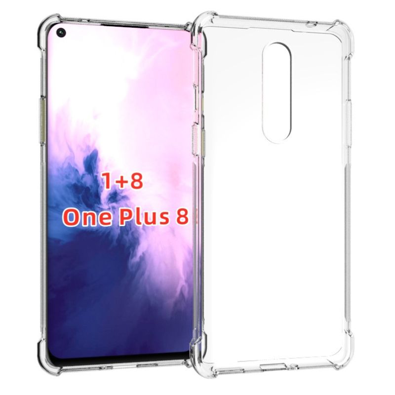 Cargue la imagen en el visor de la galería, OnePlus 1+8 - AirPillow Cushion Transparent Soft Clear TPU Four Corners Protective Case - Polar Tech Australia
