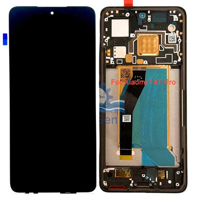 [ORI][With Frame] XIAOMI Mi 14T Pro - AMOLED LCD Touch Digitiser Display Screen Assembly - Polar Tech Australia