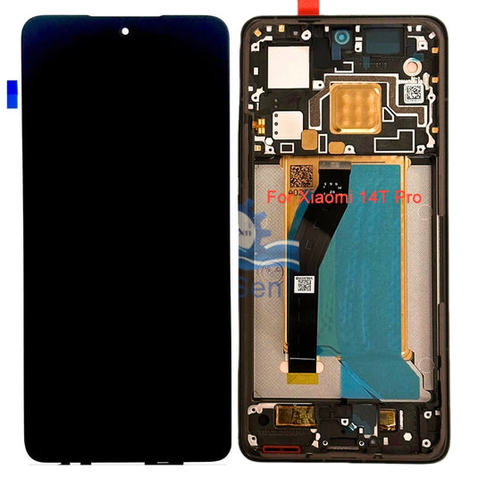 [ORI][With Frame] XIAOMI Mi 14T Pro - AMOLED LCD Touch Digitiser Display Screen Assembly - Polar Tech Australia
