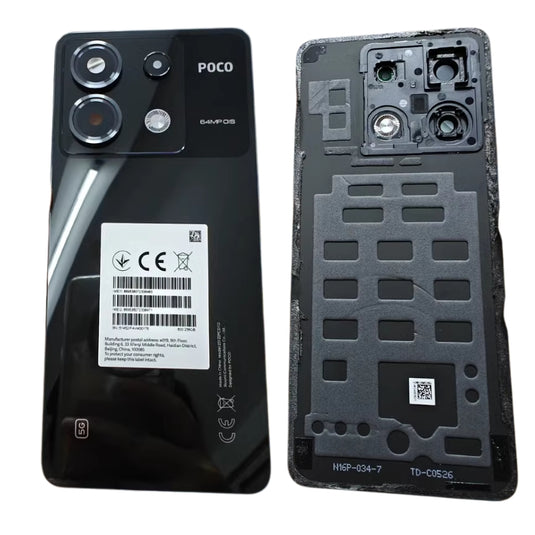 [With Camera Lens] XIAOMI Poco X6 - Back Rear Battery Glass Panel Cover - Polar Tech Australia