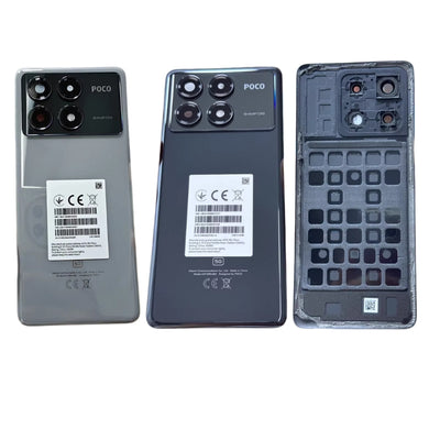 [With Camera Lens] XIAOMI Poco X6 Pro - Back Rear Battery Glass Panel Cover - Polar Tech Australia