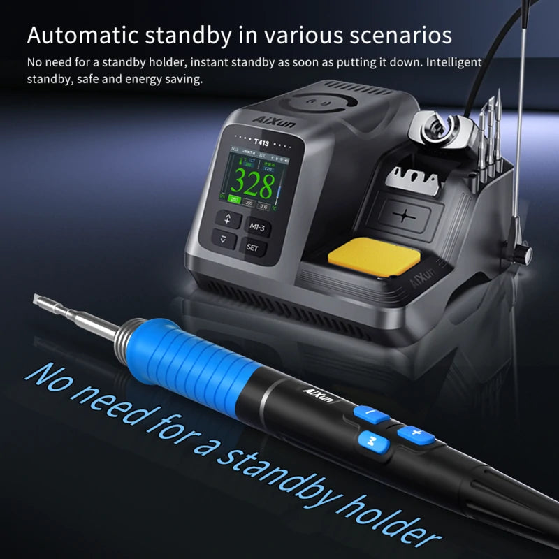 Load image into Gallery viewer, [AiXun T225] Intelligent 4-in-1 Soldering Handle – 7-Core Plug Soldering Iron - Polar Tech Australia
