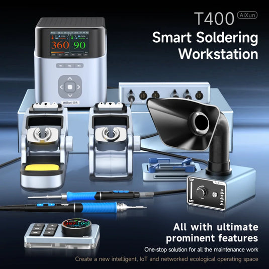 [AiXun T400] Smart Soldering Workstation – 320W Soldering Iron Kit - Polar Tech Australia