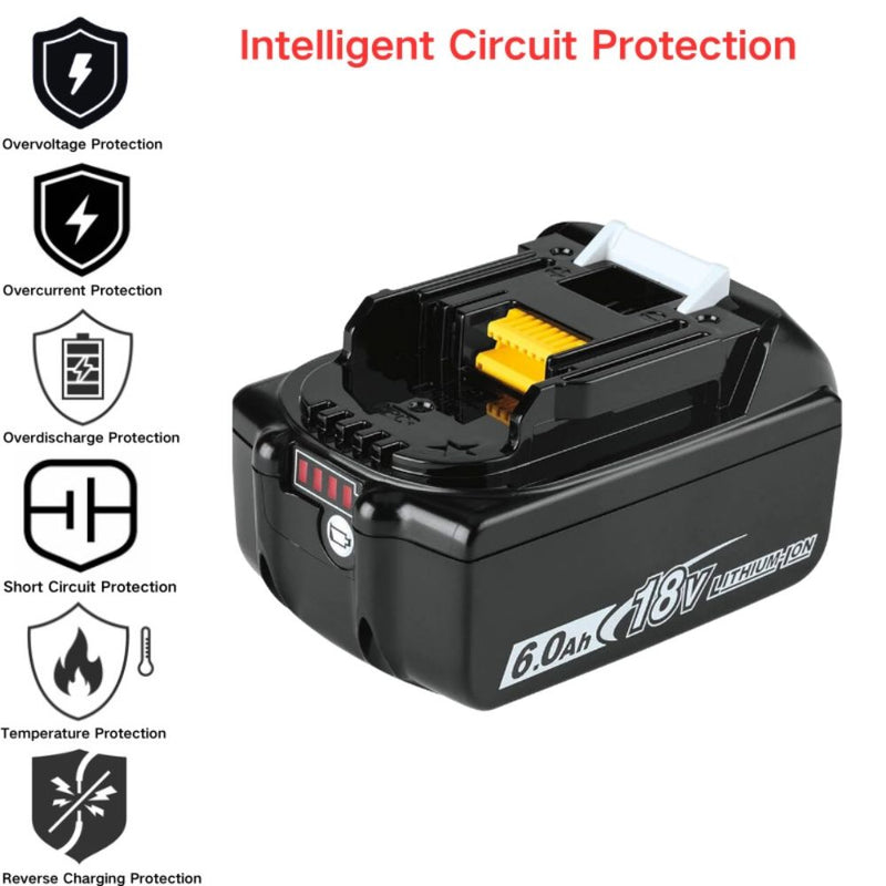 Chargez l&#39;image dans la visionneuse de la galerie, [BL1815] Makita BDF451SFE BDF452HW BGA452 (18V) - Replacement Electrical Tool Li-ion Battery - Polar Tech Australia
