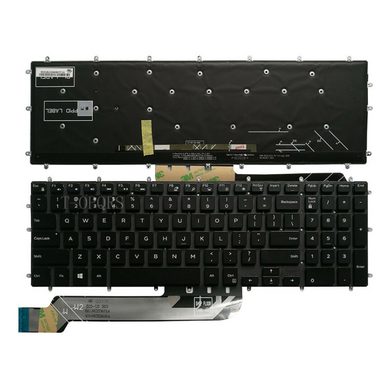 Dell Inspiron 15-7000 5567 5570 7566 7567 5665 5568 3582 3583 Series - Laptop Keyboard With Backlit US Layout