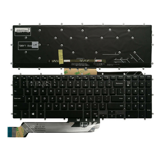 Dell Inspiron 15-7000 5567 5570 7566 7567 5665 5568 3582 3583 Series - Laptop Keyboard With Backlit US Layout