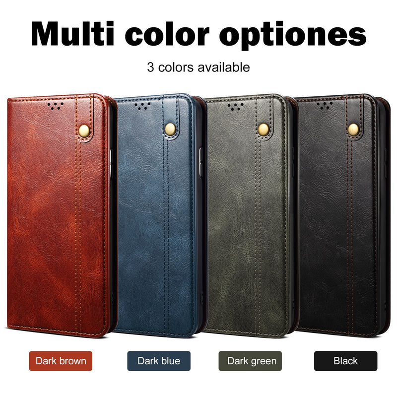 Cargue la imagen en el visor de la galería, [With Card Slot] Nothing Phone (3a)/Pro Premium PU leather Flip Wallet Stand Cover - Polar Tech Australia
