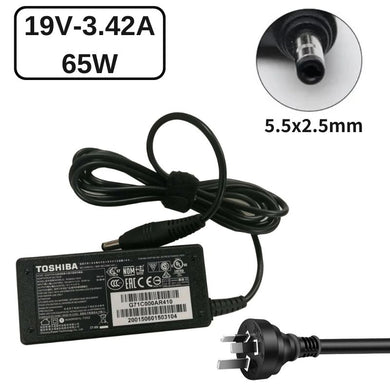 [65W/19V-3.42A][5.5x2.5] Toshiba Satellite A665 PA3917U-1ACA  AC Power Adapter Laptop Wall Charger (AU Plug) - Polar Tech Australia