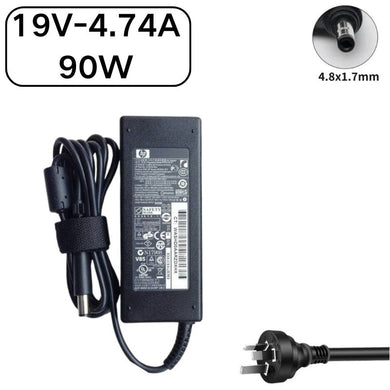 [19V-4.74A/90W][4.8x1.7mm] HP Compaq ProBook Laptop AC Power Supply Adapter Charger - Polar Tech Australia