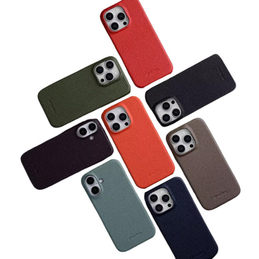 [Magsafe Compatible] Apple iPhone 16/Plus/Pro/Max - Melkco Business Drop Proof Cowhide + PC Genuine Leather Series Case - Polar Tech Australia