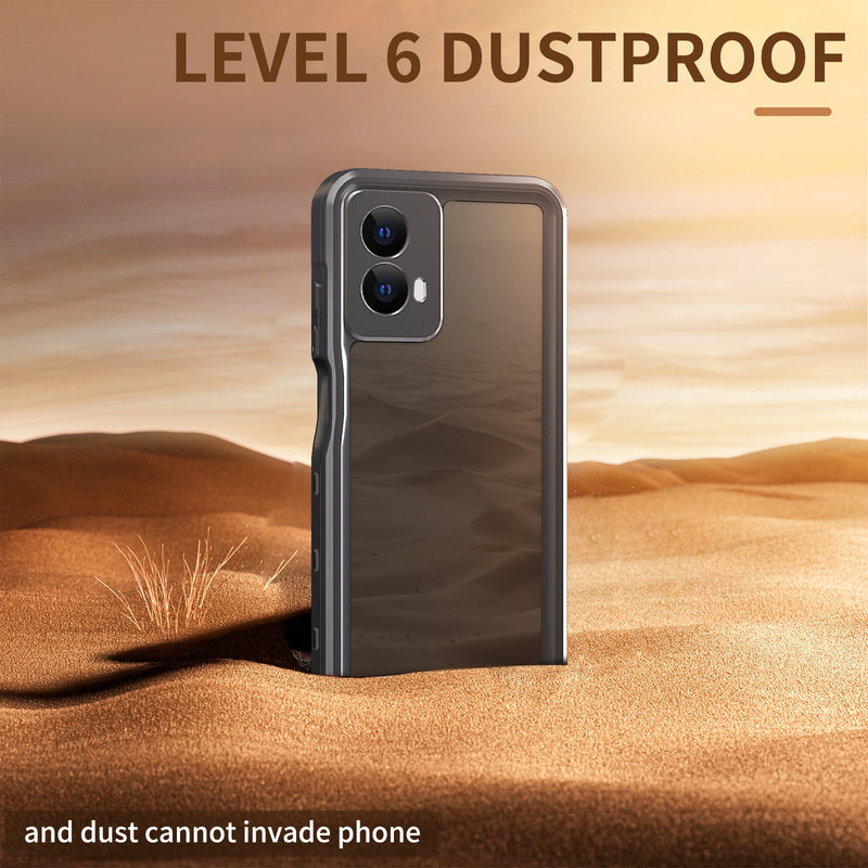 Cargue la imagen en el visor de la galería, [A-Series] Motorola Moto G 5G (2024) - Redpepper Full Covered Waterproof Heavy Duty Tough Armor Case - Polar Tech Australia
