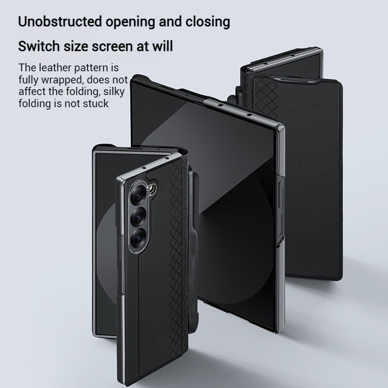 Cargue la imagen en el visor de la galería, Samsung Galaxy Z Fold7 - Minimalist Luxury Flip Wallet Shockproof Case - Polar Tech Australia
