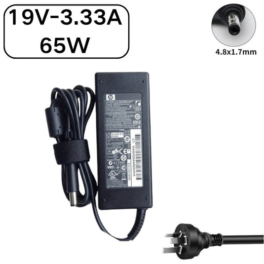 [19V-3.33A/65W][4.8x1.7] HP Envy Laptop AC Power Supply Adapter Charger - Polar Tech Australia
