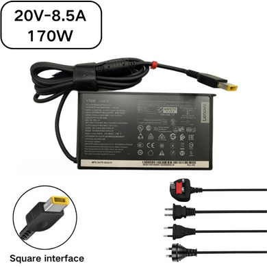 [20V-8.5A/170W][Yellow Square] Lenovo Legion 5 Gaming Laptop AC Power Supply Adapter Charger - Polar Tech Australia