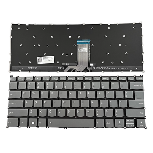 Lenovo IdeaPad Slim 3 14ABR8 / 3 14AMN8 / 3 14IAH8 / 3 14IRH8 / 3 14IRU8 Series - Laptop Keyboard With Backlit US Layout