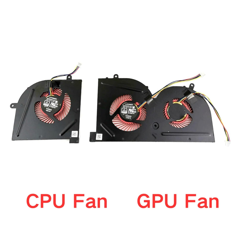 Cargue la imagen en el visor de la galería, MSI GS63 GS63VR GS73 GS73VR GS62 MS-17B1 MS-17B2 MS-16K2 MS-16K3 Stealt MS-16K2 MS-17B MS-17B1 Series - Laptop CPU &amp; GPU Cooling Fan - Polar Tech Australia
