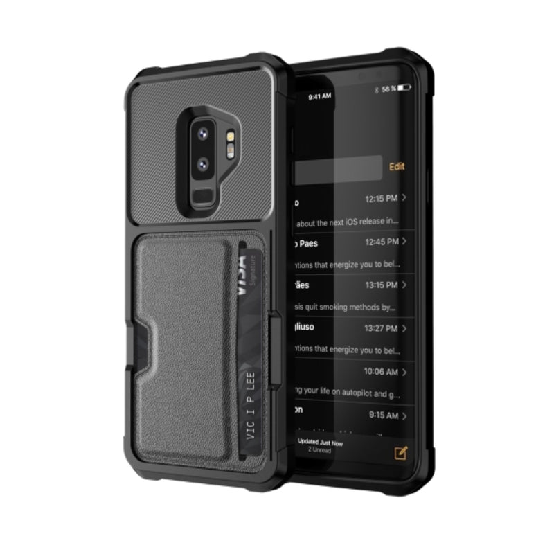 Chargez l&#39;image dans la visionneuse de la galerie, Samsung Galaxy S9 Plus (SM-G965) - Detachable 2 in 1 Magnet Wallet Case
