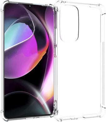 Motorola Moto Edge 30 - AirPillow Cushion Transparent Soft Clear TPU Four Corners Protective Case - Polar Tech Australia