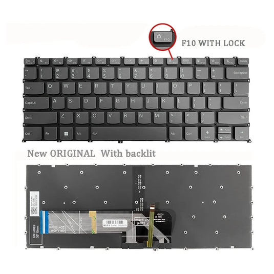 Lenovo ThinkBook 14 14s 14p G2 G3 / ITL ARE ACH ACL IRU Series - Laptop Replacement Keyboard With Backlit US Layout - Polar Tech Australia