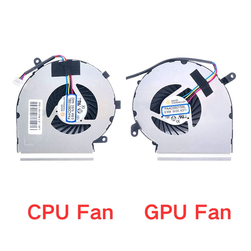Load image into Gallery viewer, MSI GE62VR GL62M GP62MVR GL72MVR MS-16J9 GP72VR PE62 Series - Laptop CPU &amp; GPU Cooling Fan - Polar Tech Australia

