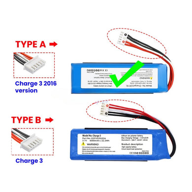 [GSP1029102A] JBL Charge 3 - Replacement Battery - Polar Tech Australia