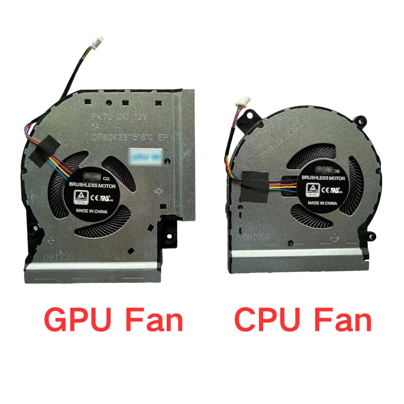 Load image into Gallery viewer, ASUS Rog Strix Scar S5C S5CM GL504G GL504GS GL504GM Series - CPU &amp; GPU Cooling Fans Replacement Parts - Polar Tech Australia
