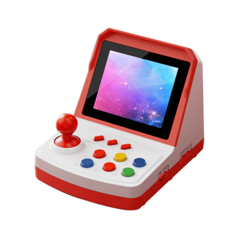 Load image into Gallery viewer, POWKIDDY A6 Plus Retro Handheld Game Console with 100+ Classic Games Portable Game Player with 3D Rocker 2 Wired Gamepads Support TV Connection - Polar Tech Australia
