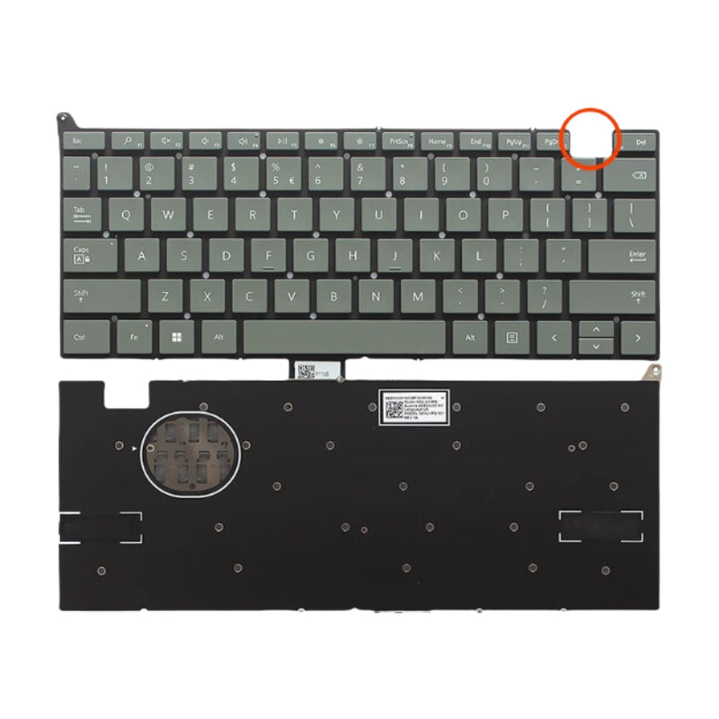 Cargue la imagen en el visor de la galería, Microsoft Surface Laptop Go 1 / 2 (1943) - Replacement Keyboard Flex (US Layout) - Polar Tech Australia
