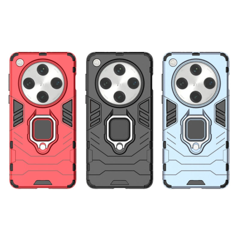Chargez l&#39;image dans la visionneuse de la galerie, OPPO Find X6 (PGFM10) - Heavy Duty Armor Case With Ring Holder Stand - Polar Tech Australia
