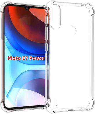 Motorola Moto E7 i Power / E7 Power - AirPillow Cushion Transparent Soft Clear TPU Four Corners Protective Case - Polar Tech Australia
