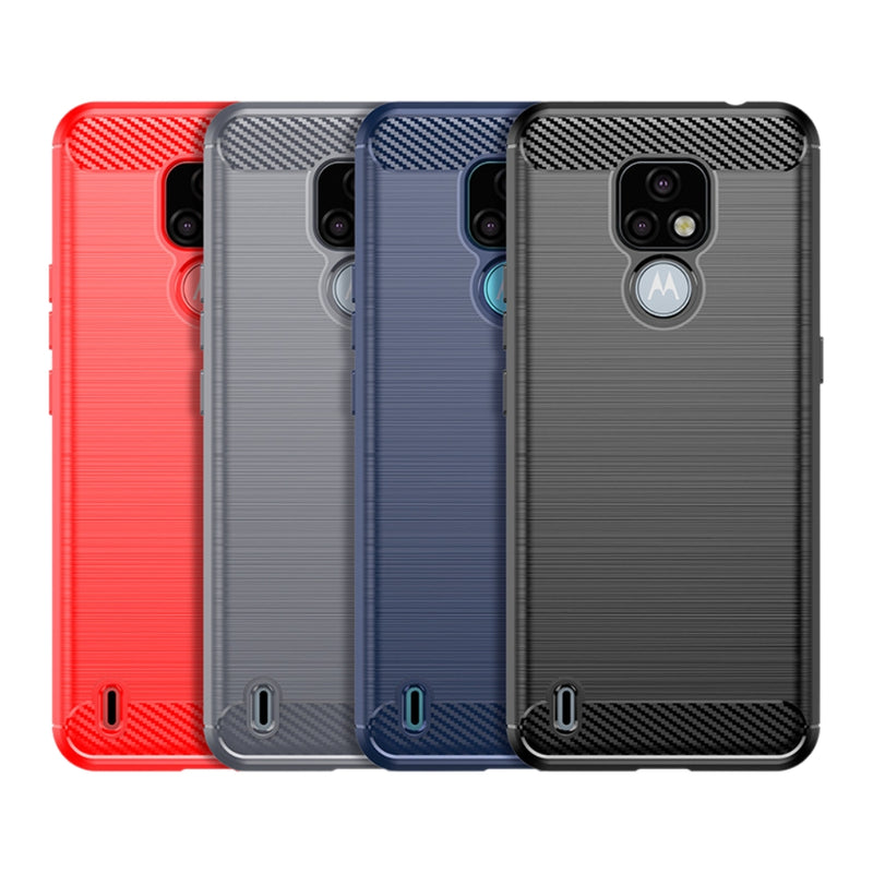 Cargue la imagen en el visor de la galería, Motorola Moto E7 Plus - Heavy Duty Rugged Anti Knock Back Cover
