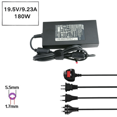 [19.5V-9.23A/180W][5.5x1.7] Acer Nitro 5 AN515-57-55R8 N20C1 AC Power Supply Adapter Charger - Polar Tech Australia